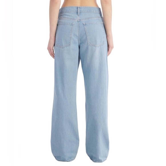 NOBODY DENIM Rudi Relaxed Fit Wide Leg Straight Jean Size 25 - Picture 4 of 11